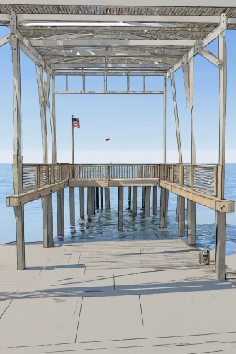 3d rendering,lifeguard tower,fishing pier,wooden pier,pergola,pier,boat dock,parking lot under construction,render,bandstand,dock,offshore wind park,moveable bridge,pier 14,east pier,the pier,3d rendered,stilt house,very large floating structure,construction area,Conceptual Art,Daily,Daily 35