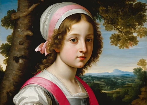 portrait of a girl,girl with cloth,girl with tree,portrait of a woman,child portrait,young girl,portrait of christi,young woman,girl with bread-and-butter,girl with a dolphin,franz winterhalter,girl wearing hat,girl with cereal bowl,cepora judith,girl with dog,child with a book,raffaello da montelupo,young lady,bougereau,baroque angel,Art,Classical Oil Painting,Classical Oil Painting 29