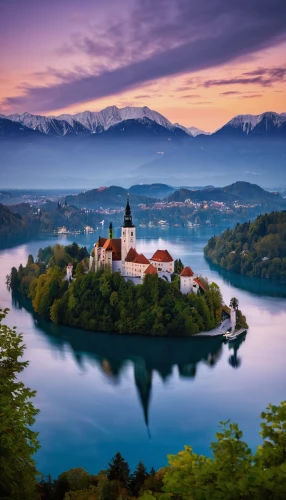 lake bled,slovenia,bled,croatia,eastern europe,balkans,slovakia,kravice,transilvania,bavaria,bran castle,hrvatska,dracula castle,austria,montenegro,fairytale castle,styria,bavarian swabia,basque country,transylvania,Conceptual Art,Fantasy,Fantasy 14