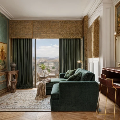 venice italy gritti palace,villa cortine palace,sitting room,casa fuster hotel,villa d'este,aventine hill,great room,villa farnesina,napoleon iii style,neoclassical,danish room,florentine,hotel de cluny,royal interior,interior decor,florence,ornate room,chateau margaux,schönbrunn castle,gleneagles hotel,Interior Design,Living room,Tradition,Mediterranean Traditional