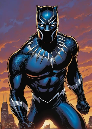 black cat,panther,canis panther,wolverine,marvel comics,blue demon,wall,nite owl,steel man,scales of justice,comic book,power icon,kneel,marvel of peru,gorilla soldier,comic hero,catwoman,venom,marvels,superhero comic,Illustration,American Style,American Style 04