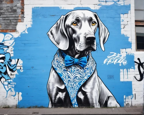 basset bleu de gascogne,artois hound,english setter,finnish hound,estonian hound,basset hound,english coonhound,serbian tricolour hound,bracco italiano,weimaraner,great dane,saluki,treeing walker coonhound,english foxhound,bruno jura hound,coonhound,hanover hound,street dog,canidae,fitzroy,Conceptual Art,Graffiti Art,Graffiti Art 07
