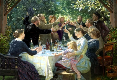 dinner party,garden party,drinking party,dining,apéritif,family dinner,fête,a party,tea party,parents with children,family gathering,engagement,la violetta,thanksgiving table,serenade,dinner,holy supper,mulberry family,midsummer,the dining board