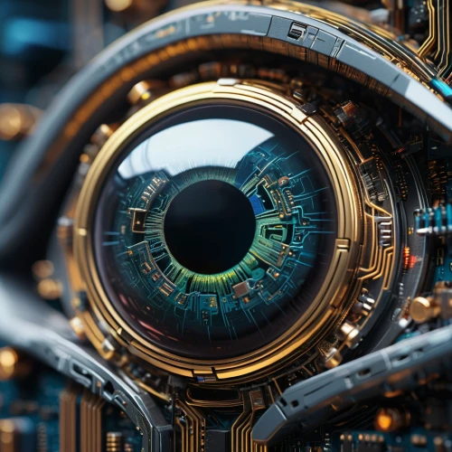 robot eye,watchmaker,cinema 4d,cybernetics,clockmaker,cyclocomputer,mechanical,biomechanical,panopticon,aperture,cryptography,magnification,clockwork,computer art,scifi,argus,circuitry,cyberspace,astronomical clock,fractal design,Photography,General,Sci-Fi