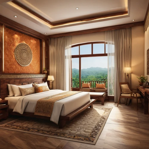 sleeping room,ornate room,modern room,great room,3d rendering,luxury home interior,guest room,danyang eight scenic,luxury hotel,interior decoration,bedroom,hotel hall,boutique hotel,danish room,hotelroom,patterned wood decoration,interior decor,render,guestroom,wooden windows,Photography,General,Natural