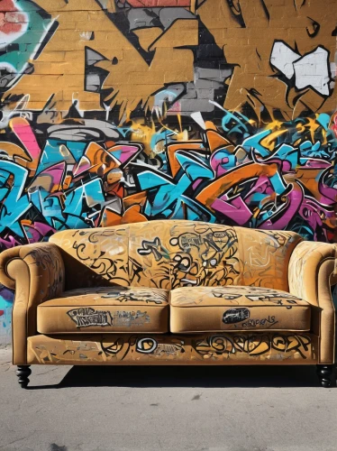 loveseat,settee,chaise lounge,couch,chaise longue,upholstery,studio couch,mid century sofa,sofa cushions,sofa set,outdoor sofa,sofa,chaise,sofa bed,graffiti art,armchair,wing chair,futon,danish furniture,seating furniture,Conceptual Art,Graffiti Art,Graffiti Art 07
