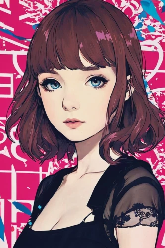 persona,fashion vector,portrait background,rosa ' amber cover,artist doll,pink carnation,fashion doll,started-carnation,pink background,custom portrait,game illustration,artist color,phone icon,girl with speech bubble,illustrator,fashionable girl,life stage icon,digital illustration,diamond-heart,fashion girl,Illustration,Japanese style,Japanese Style 04