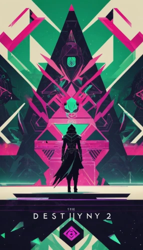 destiny,dense,descent,decay,anomaly,80's design,neon arrows,descend,polygon,odyssey,game art,triangles background,destroyer,deco,d3,deity,decrypted,low poly,dec,doomsday,Illustration,Vector,Vector 17