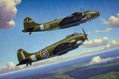 supermarine spitfire,lockheed hudson,westland terrier,formation flight,vickers f.b.5,avro lancaster,royal aircraft factory r.e.8,dewoitine d.371,tandem flight,curtiss p-40 warhawk,hurricane,airshow,royal aircraft factory b.e.2,corsair,junkers,monoplane,hawker,glider pilot,beagle-harrier,an aircraft of the free flight,Conceptual Art,Daily,Daily 25