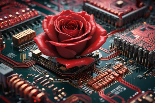 mother board,motherboard,circuit board,romantic rose,circuitry,integrated circuit,way of the roses,graphic card,rose bloom,valentines day background,transistors,rose png,red rose,night view of red rose,historic rose,computer chips,scent of roses,rosebud,processor,arduino,Photography,General,Sci-Fi