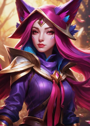 witch's hat icon,elza,monsoon banner,lux,mara,shen,kosmea,autumn icon,kitsune,sorceress,portrait background,xiaochi,mage,catarina,venera,bard,edit icon,eufiliya,summoner,diwali banner,Art,Artistic Painting,Artistic Painting 05