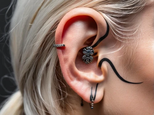 auricle,earpieces,double helix,body piercing,ear tags,ear,ear sticks,earring,ear cancers,earbuds,earrings,earphone,body jewelry,earwig,stretcher,earwigs,earplug,hearing,metal implants,princess' earring,Illustration,Realistic Fantasy,Realistic Fantasy 24