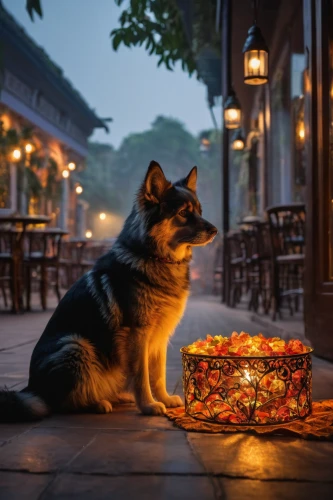 thai bangkaew dog,candle light dinner,chinese imperial dog,dog photography,swedish vallhund,dog cafe,tea light,outdoor dog,dog-photography,romantic dinner,old german shepherd dog,tea-lights,akita inu,swedish lapphund,tea lights,korean jindo dog,finnish lapphund,candle light,indian dog,icelandic sheepdog,Photography,General,Fantasy