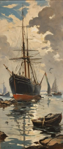 boats in the port,fishing boats,sloop-of-war,full-rigged ship,sailer,regatta,boat landscape,three masted sailing ship,sea sailing ship,barquentine,barque,sailboats,wherry,lev lagorio,sail ship,harbor,sailing boats,baltimore clipper,sail boat,sea landscape,Illustration,Black and White,Black and White 07