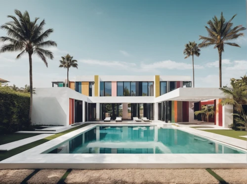 mid century modern,tropical house,mid century house,modern architecture,modern house,florida home,dunes house,modern style,luxury property,luxury real estate,3d rendering,cubic house,cube house,contemporary,pool house,miami,beach house,geometric style,beautiful home,holiday villa,Art,Artistic Painting,Artistic Painting 46