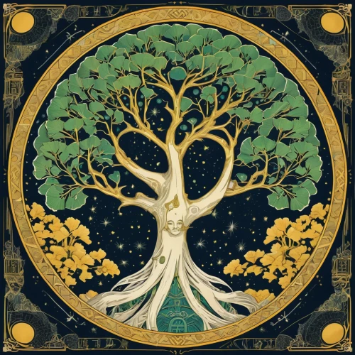 gold foil tree of life,celtic tree,tree of life,bodhi tree,the branches of the tree,art nouveau design,flourishing tree,harmonia macrocosmica,dryad,sacred fig,tilia,colorful tree of life,plane-tree family,art nouveau,ornamental tree,argan tree,fig tree,cardstock tree,art nouveau frame,the branches,Illustration,Vector,Vector 16