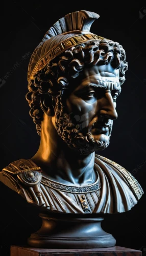 caracalla,marcus aurelius,caesar,trajan,augustus,thymelicus,asclepius,2nd century,julius caesar,the roman centurion,the roman empire,greek,tiberius,apollo,bust of karl,imperator,roman history,roman ancient,caesar cut,classical antiquity,Conceptual Art,Fantasy,Fantasy 21