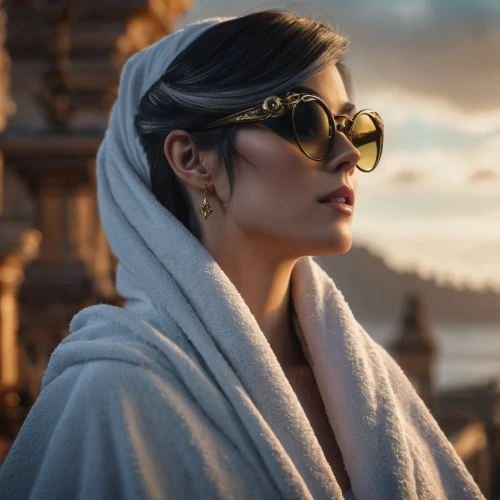 aviator sunglass,ancient egyptian girl,jaya,indian woman,deepika padukone,middle eastern monk,eye glass accessory,bollywood,aviator,cleopatra,sunglass,sunglasses,orientalism,sun glasses,tiber riven,shades,aladha,sun protection,aladdin,indian monk,Photography,General,Fantasy