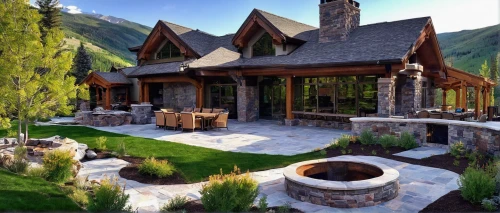 house in the mountains,house in mountains,beautiful home,roof landscape,chalet,luxury home,the cabin in the mountains,log home,log cabin,luxury property,home landscape,grass roof,large home,country estate,summer cottage,pool house,landscaping,rustic,aspen,crib,Illustration,Realistic Fantasy,Realistic Fantasy 18