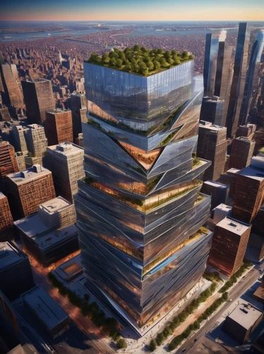 hudson yards,costanera center,skycraper,1wtc,1 wtc,skyscapers,futuristic architecture,skyscraper,glass building,mixed-use,3d rendering,the skyscraper,steel tower,office buildings,urban development,residential tower,world trade center,glass facade,arq,solar cell base,Conceptual Art,Fantasy,Fantasy 21