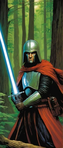 aaa,luke skywalker,patrol,cleanup,jedi,darth vader,lightsaber,vader,aa,darth wader,rots,obi-wan kenobi,doctor doom,cg artwork,boba fett,emperor,sw,hooded man,defense,force,Illustration,Realistic Fantasy,Realistic Fantasy 04