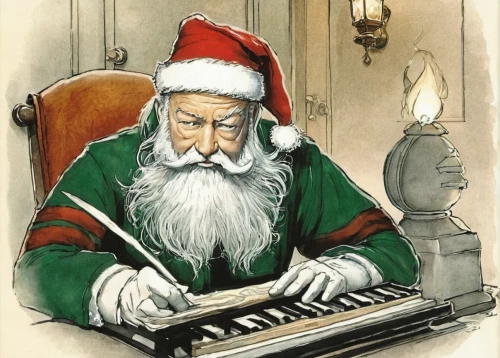 watercolor christmas background,christmas carol,christmas jingle,christmas carols,christmas messenger,father christmas,santa claus,st claus,santa,claus,kris kringle,christmas santa,christmas music,saint nicholas' day,pianist,father frost,yule,saint nicolas,saint nicholas,santa clauses,Illustration,Paper based,Paper Based 18