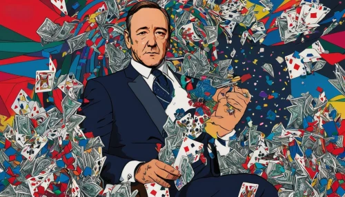 house of cards,suit of spades,popart,cool pop art,dali,modern pop art,shirakami-sanchi,gambler,pop art style,pop art background,walt,effect pop art,playing card,roy lichtenstein,poker,deck of cards,hitchcock,pop art,magician,el salvador dali,Illustration,Abstract Fantasy,Abstract Fantasy 08