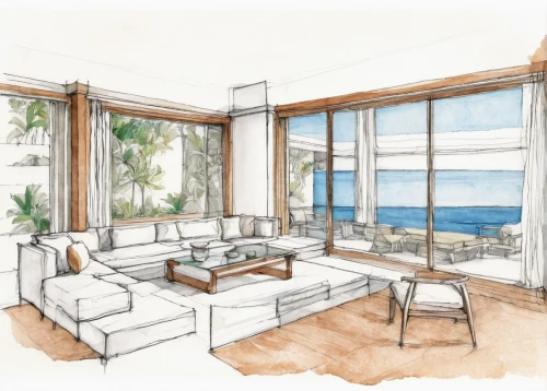 seaside view,ocean view,beach house,fisher island,window with sea view,living room,beach view,suites,apartment lounge,livingroom,penthouse apartment,an apartment,sea view,apartment,sky apartment,beachhouse,las olas suites,house drawing,beach furniture,balcony,Art,Classical Oil Painting,Classical Oil Painting 03