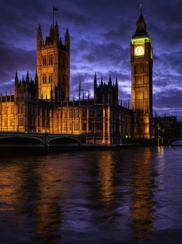 westminster palace,parliament,london,big ben,houses of parliament,palace of parliament,great britain,united kingdom,city of london,london buildings,river thames,parliament of europe,thames,blue hour,beautiful buildings,full hd wallpaper,the capital of the country,london bridge,uk sea,gothic architecture,Illustration,Retro,Retro 05