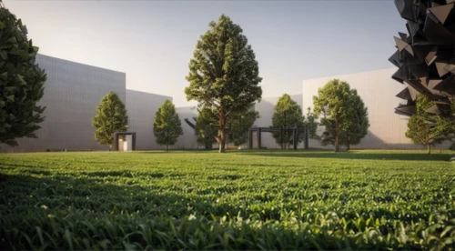 3d rendering,render,golf course background,virtual landscape,soccer field,green lawn,landscape background,golf lawn,3d rendered,trees with stitching,salt meadow landscape,3d render,green space,lawn,artificial grass,playing field,urban park,3d background,football field,cinema 4d