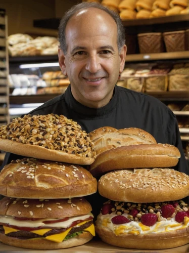 pan-bagnat,graham bread,jewish cuisine,challah,sufganiyah,bagels,sandwiches,fastfood,burger king premium burgers,breads,deli,sicilian cuisine,kolach,mcmuffin,hamburgers,fatayer,tortas de aceite,burguer,hard dough bread,food spoilage,Art,Artistic Painting,Artistic Painting 23