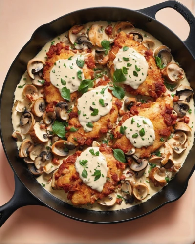 cast iron skillet,saganaki,frittata,oven-baked cheese,chicken marsala,baked ziti,tortellini,béchamel sauce,chicken paprikash,tortelloni,tomato mozzarella,pan pizza,moussaka,cast iron,sheet pan,omlette,scaloppine,orecchiette,egg dish,egg tray,Photography,Artistic Photography,Artistic Photography 05