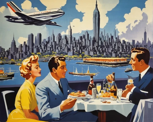 travel poster,new york restaurant,airline travel,edsel bermuda,edsel,china southern airlines,travel trailer poster,placemat,air new zealand,atomic age,sky city,vintage illustration,drive in restaurant,retro 1950's clip art,art deco,breakfast on board of the iron,airline,airlines,air transportation,vintage art,Photography,Fashion Photography,Fashion Photography 19