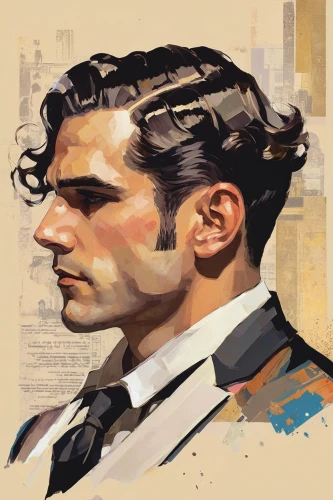 gentleman icons,cary grant,godfather,digital painting,butler,holmes,world digital painting,lincoln,vector art,sherlock holmes,digital illustration,vector illustration,study,adobe illustrator,cg artwork,gregory peck,businessman,twelve,caesar cut,illustrator,Conceptual Art,Oil color,Oil Color 07