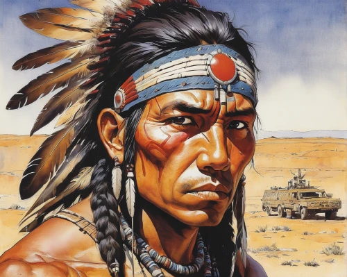 american indian,the american indian,native american,amerindien,red cloud,war bonnet,cherokee,red chief,tribal chief,chief cook,native,indian headdress,john day,namib rand,anasazi,indians,first nation,aborigine,chief,indigenous,Illustration,Realistic Fantasy,Realistic Fantasy 06