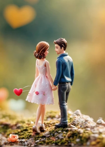 bokeh hearts,romantic scene,girl and boy outdoor,proposal,vintage boy and girl,courtship,miniature figures,couple in love,love story,background bokeh,romantic meeting,little boy and girl,boy and girl,bokeh effect,love in air,engagement,lensball,love couple,handing love,toy photos,Unique,3D,Panoramic