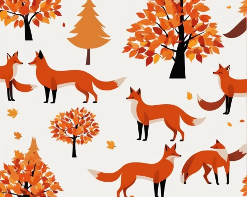 seamless pattern,fall animals,autumn pattern,foxes,seamless pattern repeat,autumn plaid pattern,woodland animals,forest animals,background pattern,fox stacked animals,autumn theme,autumn background,animal stickers,carrot pattern,autumn icon,fox hunting,little fox,christmas pattern,a fox,vector pattern,Unique,Paper Cuts,Paper Cuts 05