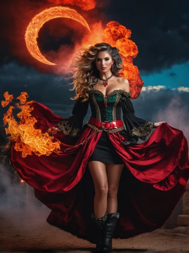 scarlet witch,woman fire fighter,fire siren,fire angel,fire-eater,fire eater,fire dancer,fire heart,fire master,fire artist,fire devil,flame of fire,dancing flames,fire fighter,sorceress,fiery,ring of fire,fire dance,pillar of fire,fantasy woman,Photography,General,Fantasy