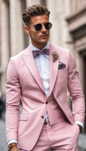 man in pink,men's suit,wedding suit,pink tie,pink round frames,formal guy,men clothes,businessman,the pink panther,a black man on a suit,male model,black businessman,men's wear,man's fashion,suit trousers,ceo,groom,salmon color,pink large,baby pink,Conceptual Art,Daily,Daily 06