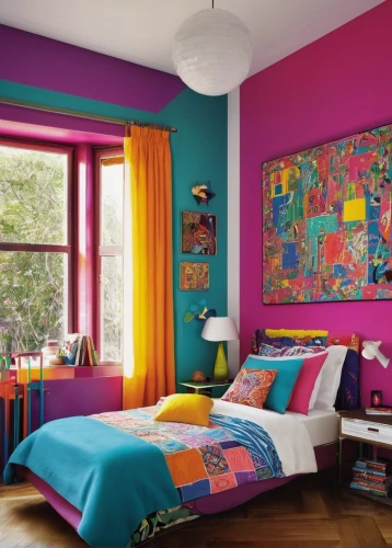 color wall,vibrant color,color combinations,pop art colors,trend color,children's bedroom,colorfull,saturated colors,kids room,colorful bleter,great room,rainbow color palette,wall paint,contemporary decor,modern decor,wall,interior decoration,colorful,wall decoration,boy's room picture,Art,Artistic Painting,Artistic Painting 05