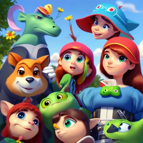 children's background,caper family,hero academy,scandia gnomes,troop,characters,game characters,cute cartoon image,frog gathering,green animals,cartoon forest,villagers,animal world,animal tower,cute cartoon character,people characters,ccc animals,zookeeper,kids illustration,ivy family,Common,Common,Cartoon