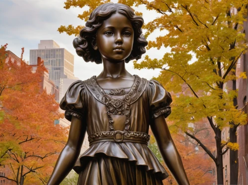 girl in a historic way,woman sculpture,lady justice,bronze sculpture,girl with tree,mother earth statue,little girl in wind,girl with bread-and-butter,princess diana gedenkbrunnen,young girl,the little girl,girl picking apples,sculpture park,public art,marble collegiate,statuette,sculptor ed elliott,justitia,sculptor,girl scouts of the usa,Illustration,Realistic Fantasy,Realistic Fantasy 22