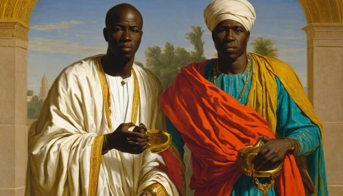 moorish,orientalism,tassili n'ajjer,angolans,wise men,egyptians,senegal,monks,millet,khartoum,moor,turban,khokhloma painting,three kings,pharaonic,anmatjere women,afar tribe,dervishes,nomadic people,young couple,Art,Classical Oil Painting,Classical Oil Painting 33