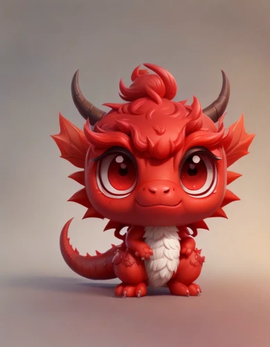 skylander giants,chinese dragon,3d model,imp,fire devil,devil,dragon li,dragon design,goji,dragon,painted dragon,funko,red chief,scandia gnome,3d figure,wind-up toy,tyrion lannister,3d render,barongsai,ox