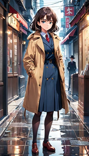 anime japanese clothing,parka,honmei choco,detective,haruhi suzumiya sos brigade,coat,overcoat,llenn,shinjuku,osaka,detective conan,national parka,yuki nagato sos brigade,city trans,akko,trench coat,fuki,aomoriya,euphonium,aonori,Anime,Anime,General