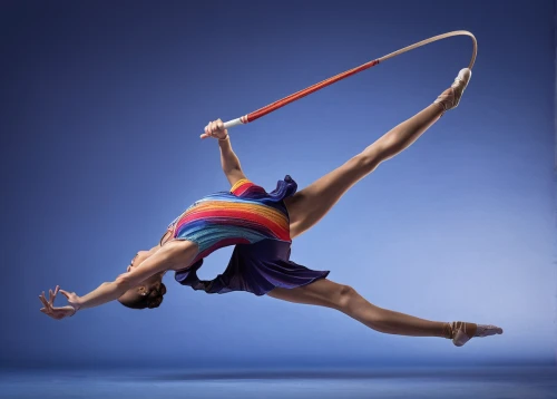 rope (rhythmic gymnastics),hoop (rhythmic gymnastics),circus aerial hoop,ball (rhythmic gymnastics),ribbon (rhythmic gymnastics),rhythmic gymnastics,bow and arrow,aerialist,bow arrow,aerial hoop,majorette (dancer),pole climbing (gymnastic),pole vaulter,color guard (flag spinning),baton twirling,artistic gymnastics,gymnastic rings,pole vault,male ballet dancer,ballet don quijote,Illustration,Realistic Fantasy,Realistic Fantasy 03