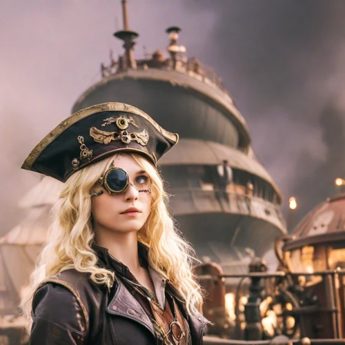 pirate,steampunk,pirates,pirate flag,black pearl,nautical star,captain,sea fantasy,bird box,piracy,pirate ship,pirate treasure,galleon,ship doctor,jolly roger,clary,seafaring,cosplay image,nautical,catarina