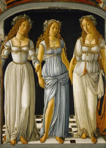 botticelli,the three graces,apollo and the muses,the three magi,la nascita di venere,renaissance,candlemas,lionesses,classical antiquity,four seasons,frescoes,bellini,barberini,apollo hylates,harmonia macrocosmica,secret garden of venus,quatrefoil,celtic woman,mosaics,angels of the apocalypse,Art,Classical Oil Painting,Classical Oil Painting 43