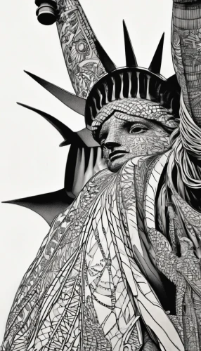 lady liberty,liberty enlightening the world,liberty,queen of liberty,the statue of liberty,statue of liberty,the american indian,eagle illustration,united states of america,a sinking statue of liberty,wireframe graphics,uncle sam,american frontier,liberty statue,animal line art,handdrawn,american,amerindien,us map outline,american indian,Illustration,Black and White,Black and White 11