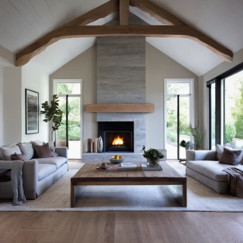 californian white oak,wooden beams,fire place,wood flooring,modern living room,hardwood floors,contemporary decor,interior modern design,fireplaces,luxury home interior,wood floor,fireplace,family room,wooden floor,modern decor,sitting room,living room,concrete ceiling,log fire,livingroom,Conceptual Art,Daily,Daily 32